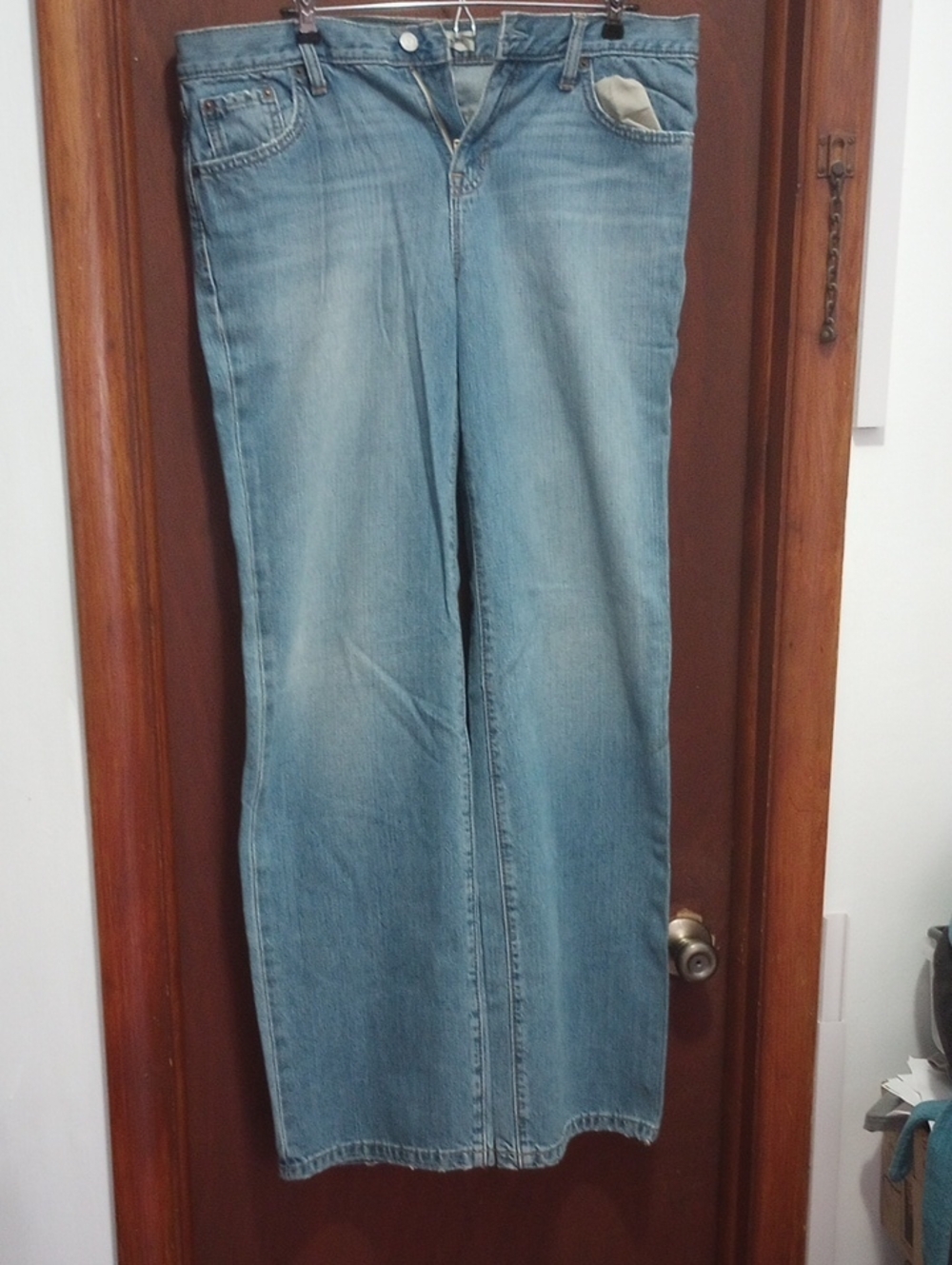 Gap Straight Leg Boyfriend Jeans